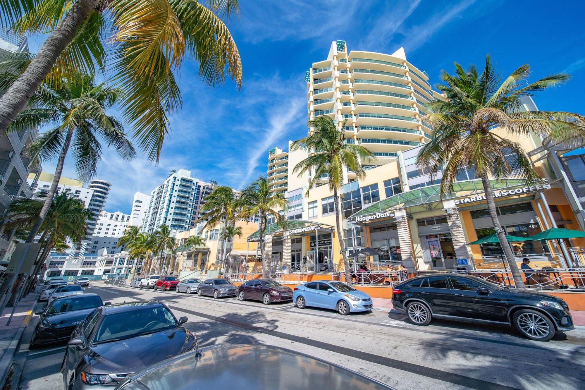 Ocean Drive Deco Apt W/2 Queen Beds, Steps 2 Beach ไมอามีบีช ภายนอก รูปภาพ