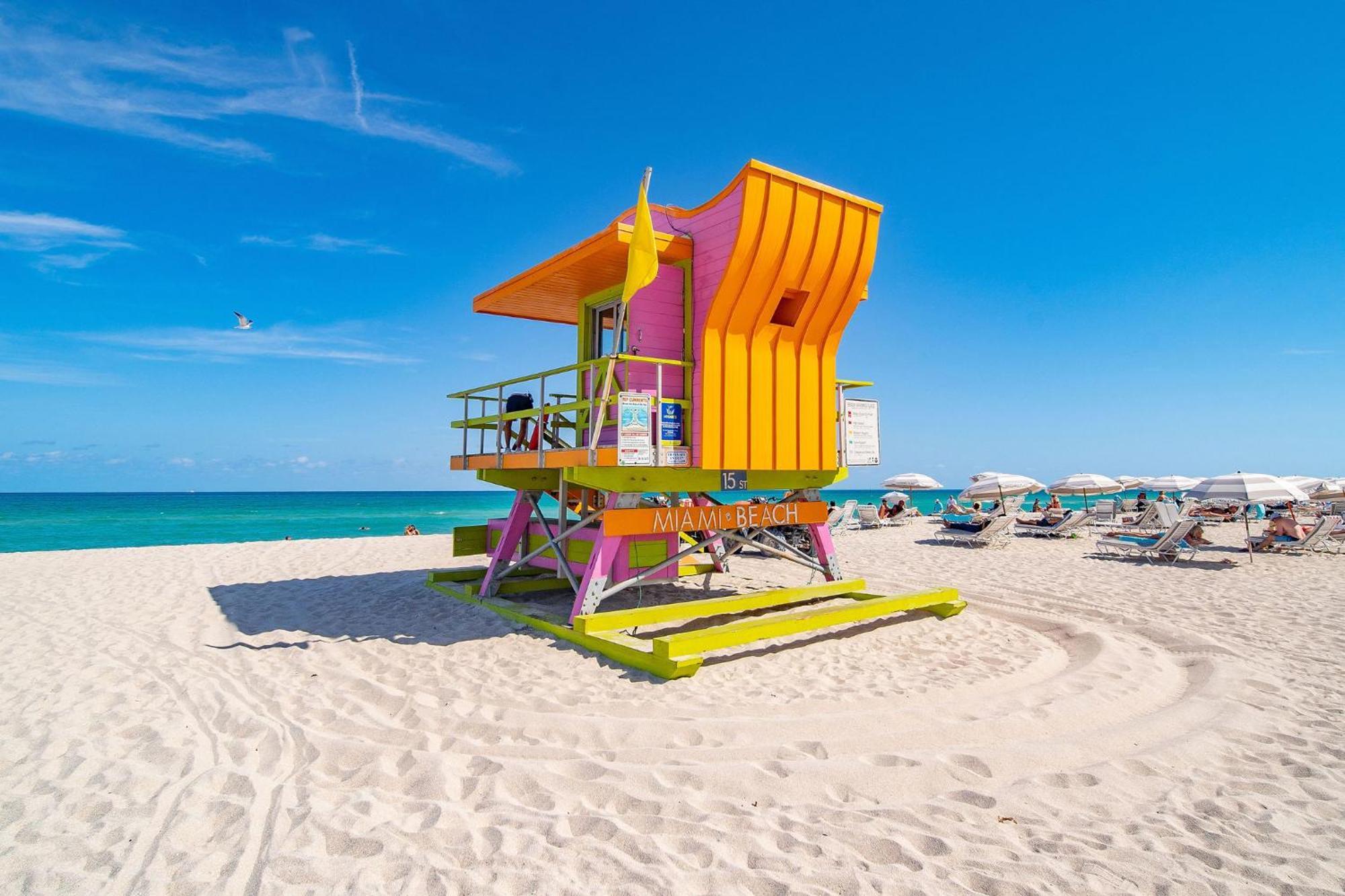 Ocean Drive Deco Apt W/2 Queen Beds, Steps 2 Beach ไมอามีบีช ภายนอก รูปภาพ